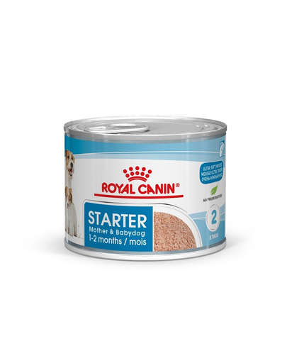 Royal Canin Starter Mouse gestatie/ lactatie pui hrana umeda catei si mame de talie mica 195 g