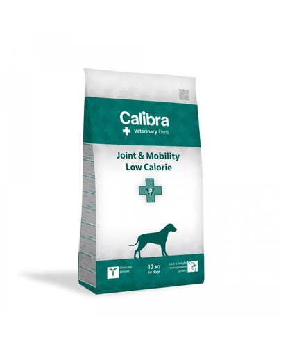 CALIBRA Veterinary Diet Dog Joint & Mobility Low Calorie Dieta veterinara pentru caini adulti, mentinerea greutatii 12 kg