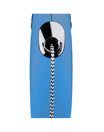 FLEXI New Classic lesa automata cu sir pentru caini, albastru, marimea M, 5 m