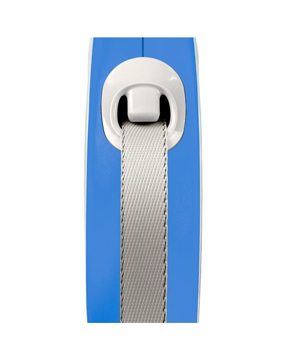 FLEXI New Comfort lesa automata cu banda pentru caini, albastru, marimea L, 5 m