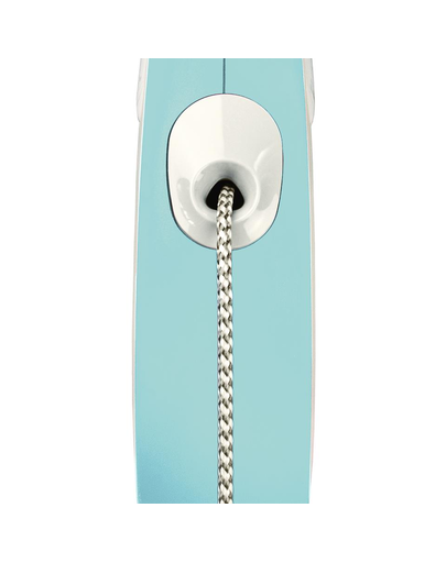 FLEXI New Comfort lesa automata cu banda pentru caini, albastru deschis, marimea M, 8 m