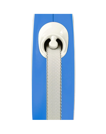 FLEXI New Comfort lesa automata cu banda pentru caini, albastru, marimea M, 5 m