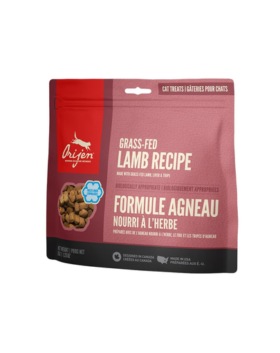 ORIJEN FD Treats Grass-Fed Lamb Recipe recompense pentru pisici, cu miel 35g