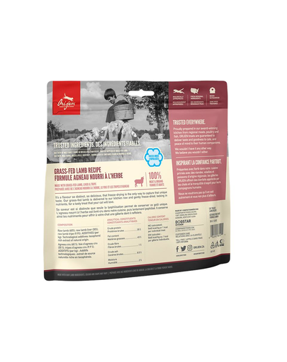 ORIJEN FD Treats Grass-Fed Lamb Recipe recompense pentru pisici, cu miel 35g
