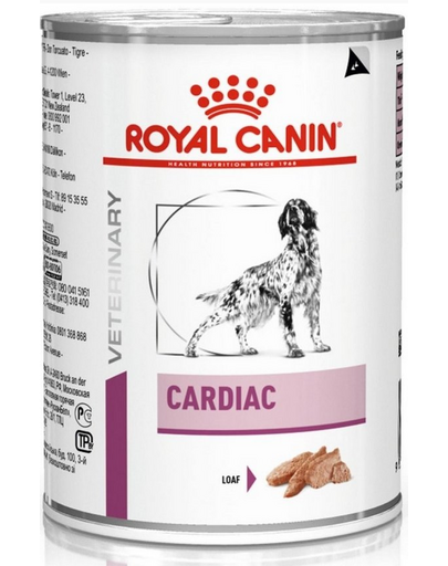 ROYAL CANIN Cardiac Canine 12 x 410 g hrană umedă pentru câini adulți cu insuficiență cardiacă