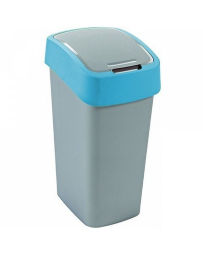 CURVER Coș de gunoi FLIP BIN 45 L argintiu/albastru