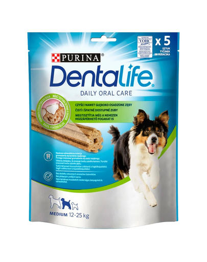 PURINA Dentalife Medium  Recompense pentru caini 115g