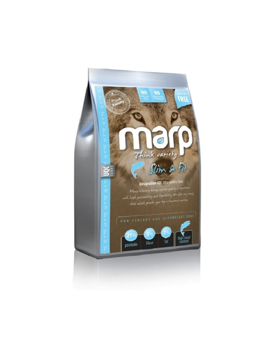 MARP Variety Slim&Fit Hrana uscata caini supraponderali, cu peste alb 2 kg
