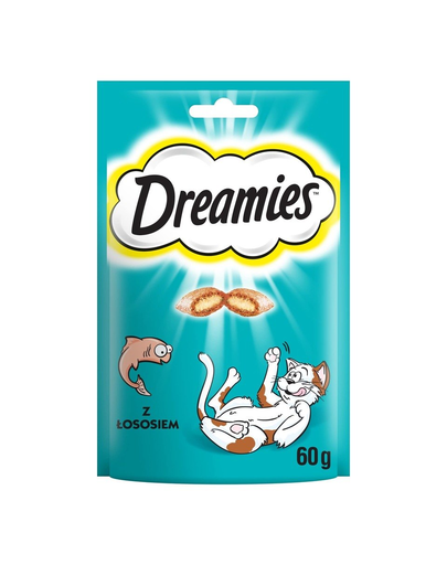 DREAMIES recompense pisici, cu somon 6x60 g