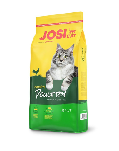 JOSERA JosiCat Crunchy Poultry hrana uscata pisici adulte, cu pasare 10 kg