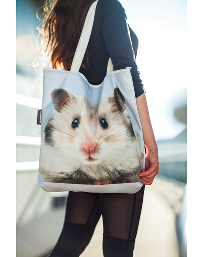 FERA ​Geantă clasică cu fermoar, hamster