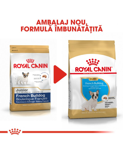 Royal Canin French Bulldog Puppy hrana uscata pentru catei Bulldog 1 kg