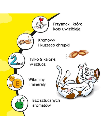DREAMIES recompense pisici, cu somon 60 g