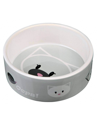 TRIXIE Bol ceramic pentru pisici Mimi, 0,3 L/12 cm