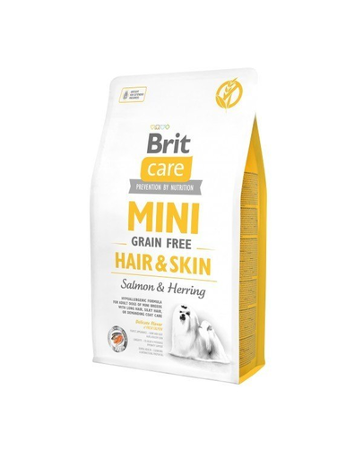 BRIT Care Mini Grain Free Hair&Skin 7 kg hrana caine talie mica