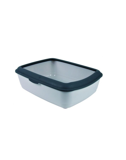 TRIXIE Litieră Classic cu ramă light gri / gri închis
