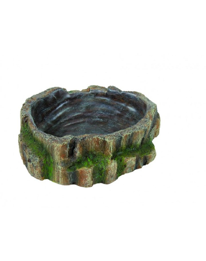 TRIXIE Bol de apă și mâncare pentru reptile 18.5 x 4.5 x 17 cm