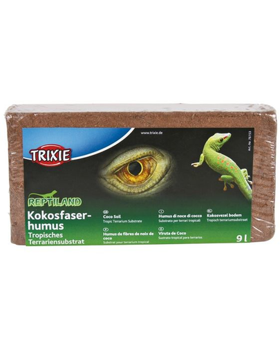 TRIXIE Asternut Humus cu fibre de cocos presate 9 L