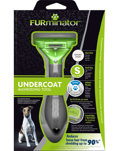 FURMINATOR pentru caini cu par scurt de talie mica
