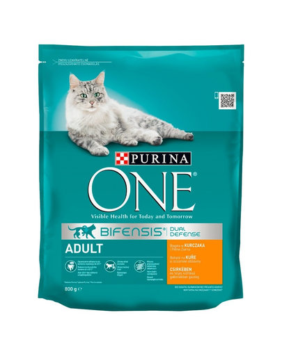 PURINA ONE ADULT Hrana uscata pentru pisici adulte, bogata in pui 800g