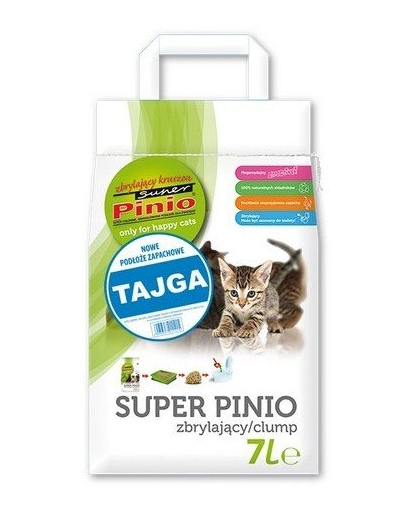 BENEK Super pinio nisip compactor litieră taiga 7 L
