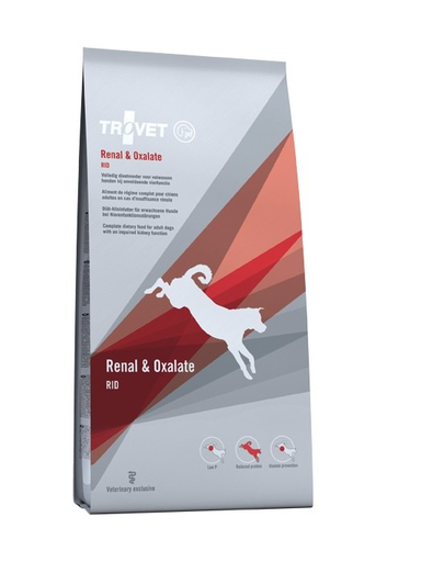 TROVET Renal & Oxalate RID pentru un câine de 3 kg