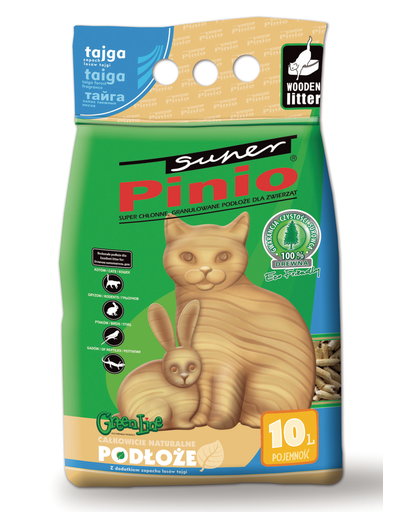 BENEK Super Pinio granulat taiga 10 L