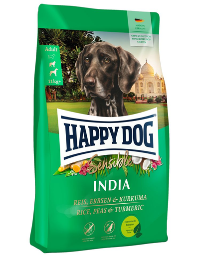 HAPPY DOG Sensible India Hrana uscata pentru caini adulti, cu orez 10 kg