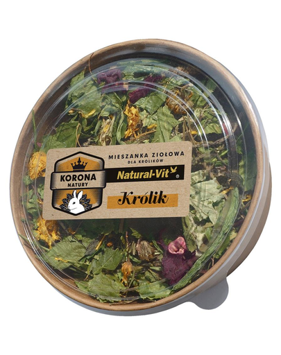 NATURAL-VIT Korona Natury Amestec plante pentru iepuri 70 g