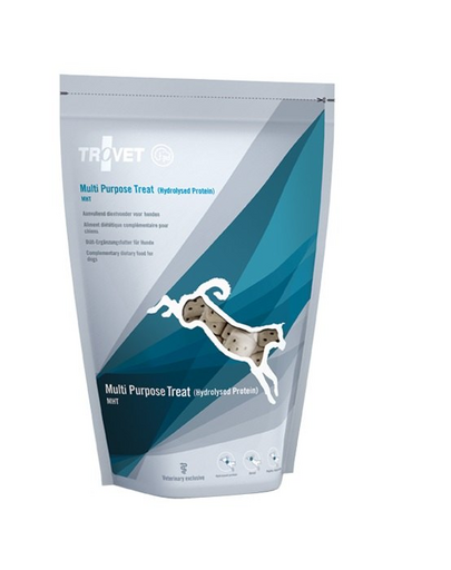 TROVET Multi Purpose Treat Hydrolysed Protein MHT 400 g recompense hipoalergenice câini adulți