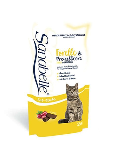 SANABELLE Snack Păstrăv & Merișor 55 g