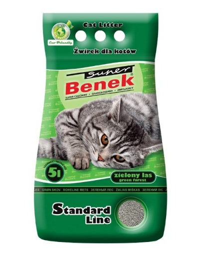 BENEK Super Nisip Green Forest 5l + 0,1l