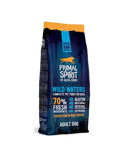 PRIMAL SPIRIT Wild Waters Hrana semi-moale pentru caini, cu peste 12 kg