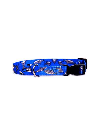 FERA Zgarda pentru caini, cu inchizatoare de plastic Shark 25mm/34-60 cm