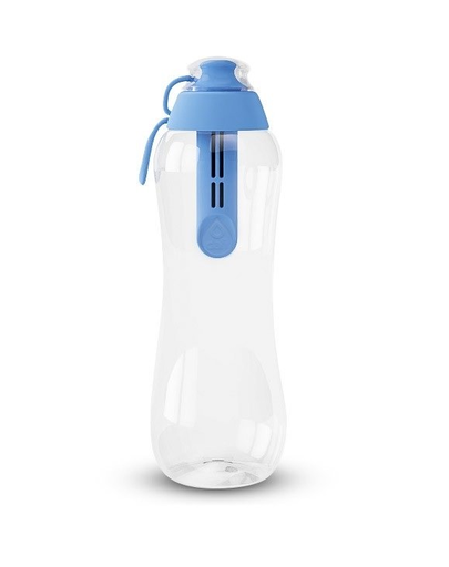 DAFI Sticlă cu filtru 0,7 L, albastru + 2 cartușe de filtrare