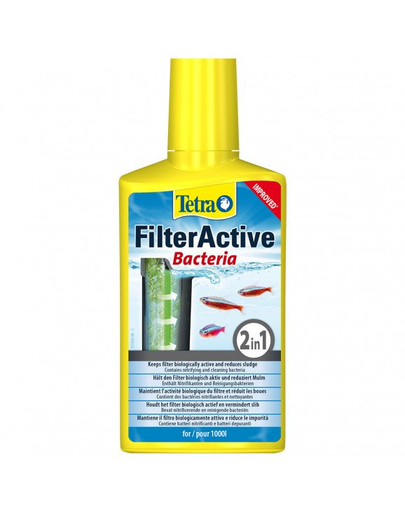 TETRA Filteractive 250 ml amestec de bacterii vii de startare si de reducere a namolului