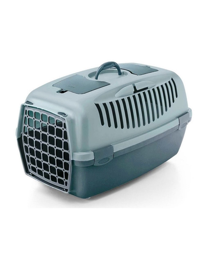 ZOLUX Cusca transport caini si pisic GULLIVER 2 cu usa din plastic, culoare menta