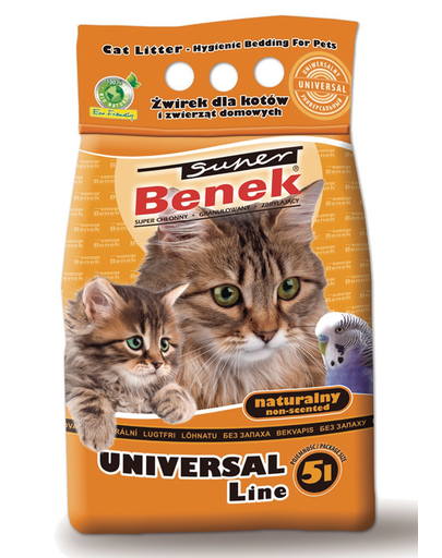 BENEK Super Universal nisip igienic universal 5 L