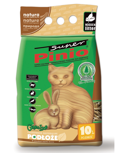BENEK Super Pinio Peleti pentru litiera 10 L