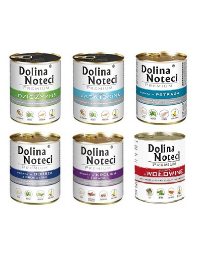 DOLINA NOTECI Mix arome SET, fara pasari de curte 800 g x 30 buc.