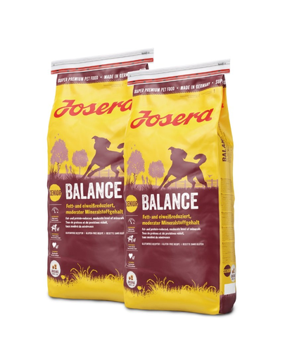 JOSERA Dog Balance hrana uscata pentru caini seniori 30 kg (2 x 15 kg)