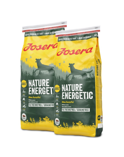 JOSERA Nature Energetic hrana uscata pentru caini sportivi, foarte activi 30 kg (2 x 15 kg)