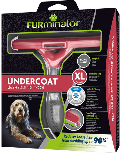 FURMINATOR Undercoat  DeShedding, Perie pentru caini de talie foarte mare, cu parul lung