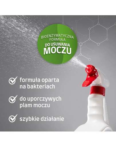 NATURE'S MIRACLE Urine Stain&Odour Remover Dog Spray impotriva petelor si miorsurilor, caine 946 ml