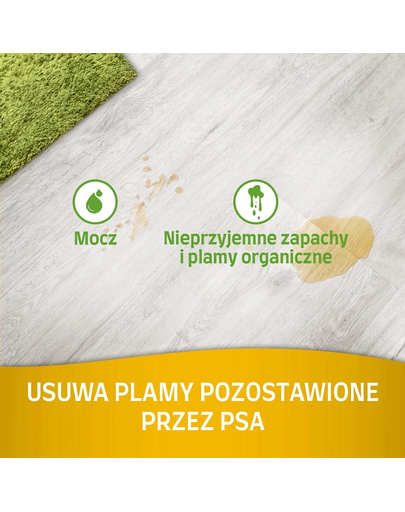 NATURE'S MIRACLE Urine Stain&Odour Remover Dog Spray impotriva petelor si miorsurilor, caine 946 ml