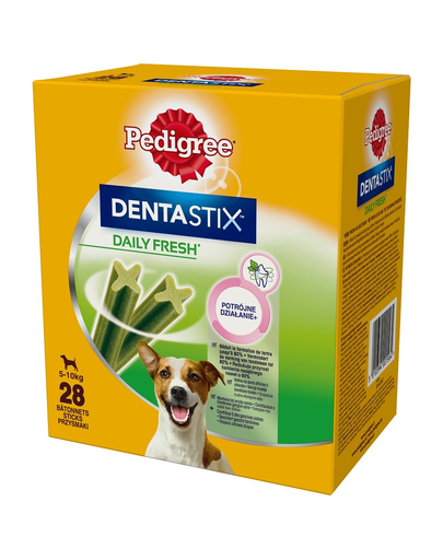 PEDIGREE DentaStix Daily Fresh recompense caini de talie mica, cu pui 16x110g