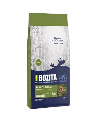 BOZITA Flavour Plus Hrana uscata pentru caini adulti pretentiosi, cu pui 12 kg