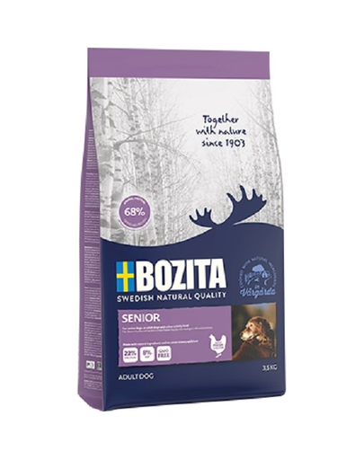 BOZITA Senior Hrana uscata pentru caini senior, cu pui 3,5 kg