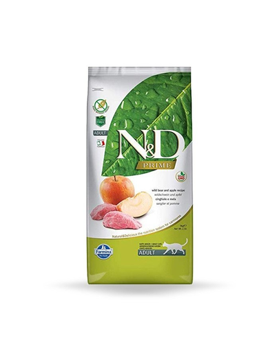 FARMINA N&D Cat Prime Boar&Apple Adult 50 gr hrana uscata pisici adulte, cu mistret si mar