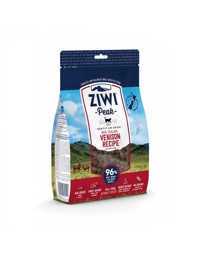 ZIWIPEAK Cat Hrana uscata pentru pisici, cu carne de vanat 400 g